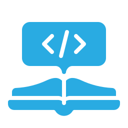 Coding book icon