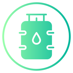 Gas cylinder icon