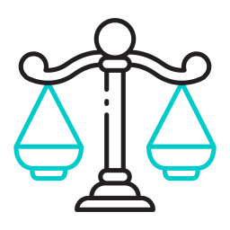 Law scale icon