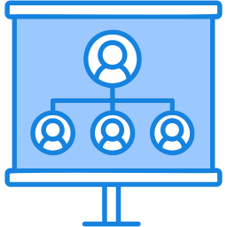 schemat organizacyjny ikona