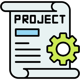 gestión de proyectos icono