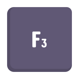 f3 Ícone