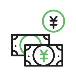 Yen currency icon