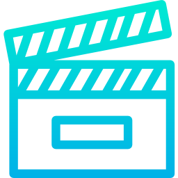 clapperboard icon