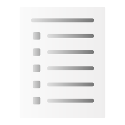 Shopping list icon