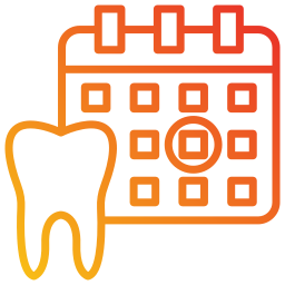 rendez-vous chez le dentiste Icône