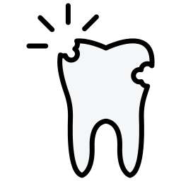 cáries dentárias Ícone