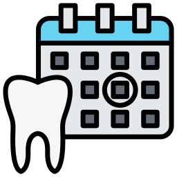 rendez-vous chez le dentiste Icône