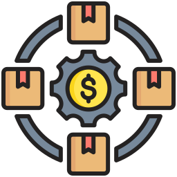 cadena de valor icono