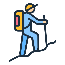 Hiking icon