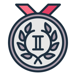 Silver medal icon