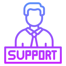 apoyo técnico icono