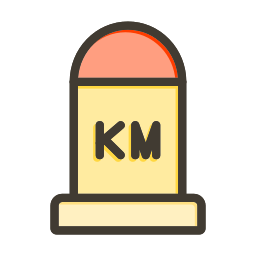 kilometer icon