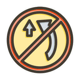 No overtaking icon