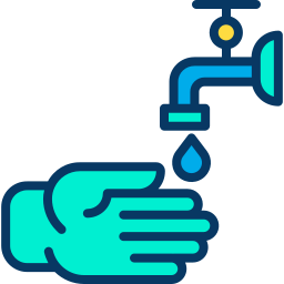 Washing hands icon