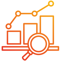 investigación de mercado icono