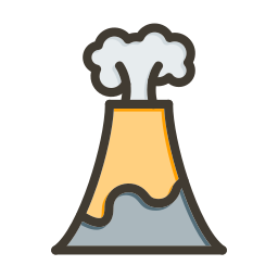 Volcano icon