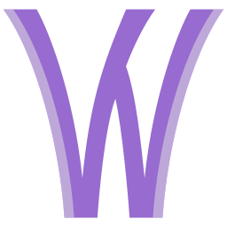 lettera w icona