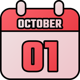 10月1日 icon