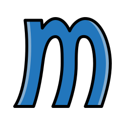 Letter m icon