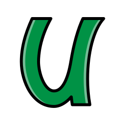 Letter u icon