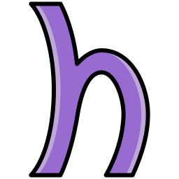 文字h icon