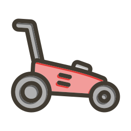 Grass cutter icon