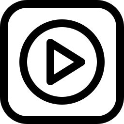 reproductor de video icono