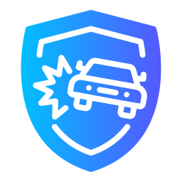 Car accident icon