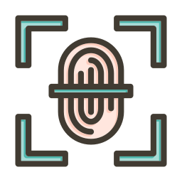 Finger scan icon
