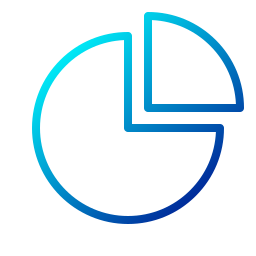 diagramme circulaire Icône
