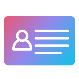 carta d'identità icona