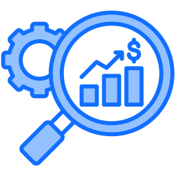 investigación de mercado icono