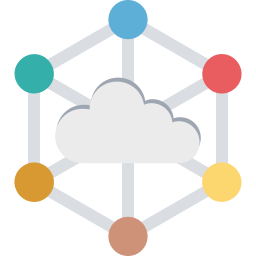 cloud-netwerken icoon