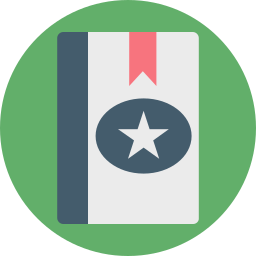 Reading book icon