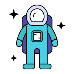 astronauta icono