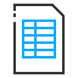 csv-document icoon