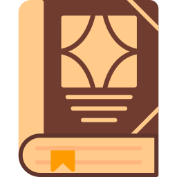 Closed book icon