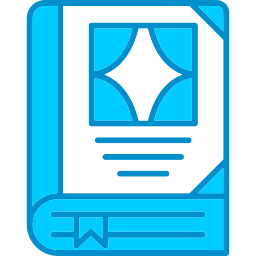 Closed book icon