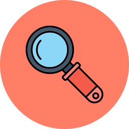 Magnifying glass icon