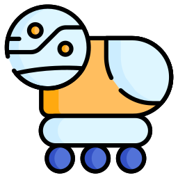 Mars rover icon