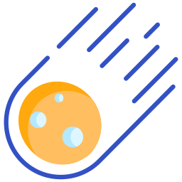 meteoritos Ícone