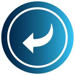 Down left arrow icon