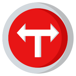 Т-переход иконка