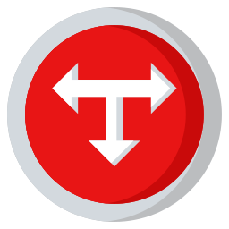 T junction icon