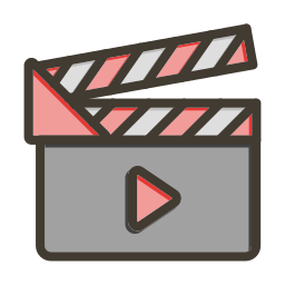 Clapper board icon