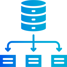 gestructureerde gegevens icoon