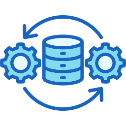 procesamiento de datos icono