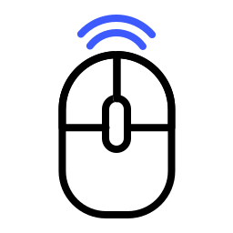 Mouse wireless icon