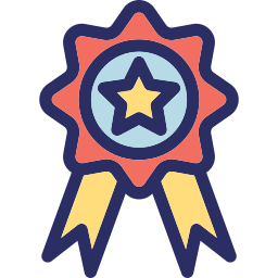 Star badge icon